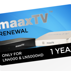 MAAXTV.com.au - 1 Year Renewal Cards for LN4000 - LN5000 - LN9000
